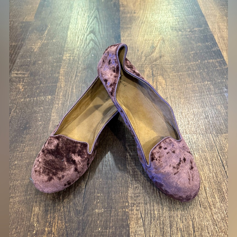 Style & co velvet flats